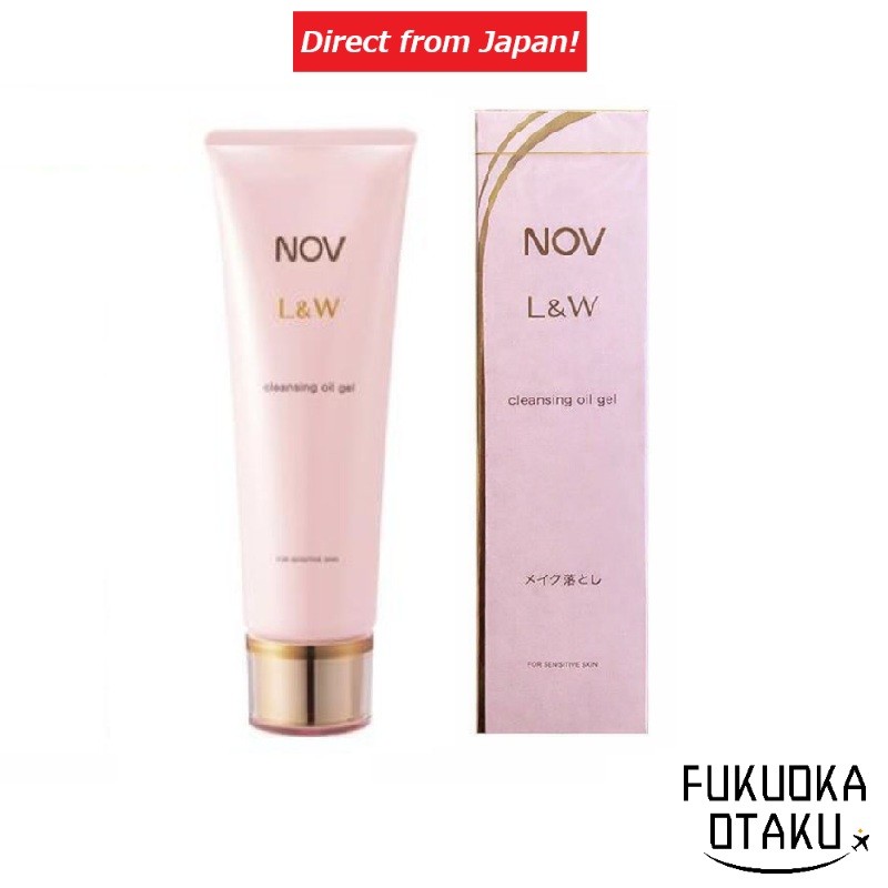 NOV L&W Cleansing Oil Gel Removedor de Maquiagem Alta Hidratação Pele Sensível Japão【Direto do Japão】