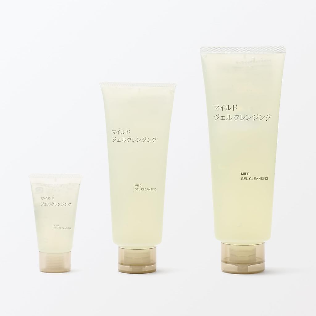 MUJI Mild Gel Cleansing Makeup Remover Cleansing Gel Gentle Cleanser Hydrating Hypoallergenic Sensitive Skin from Japan
