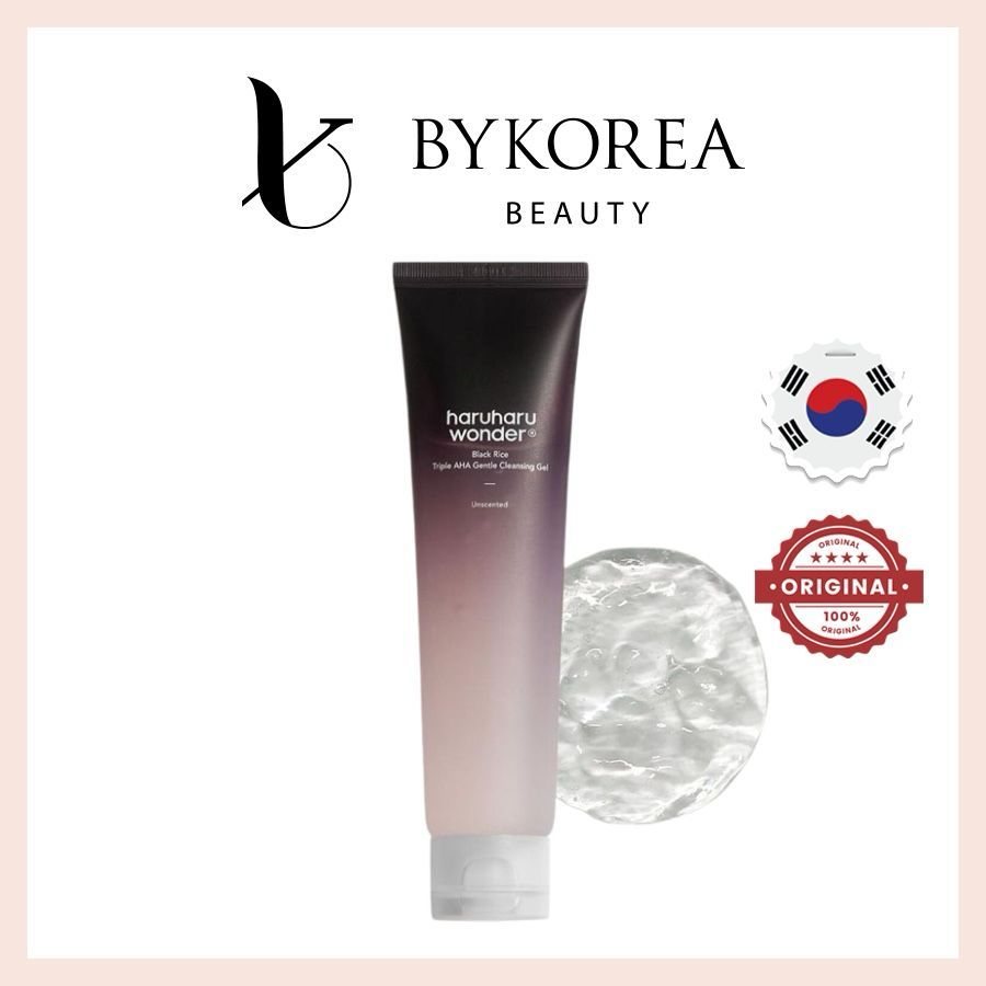 Haruharu Wonder Black Rice Triple AHA Gentle Cleansing Gel 100ml