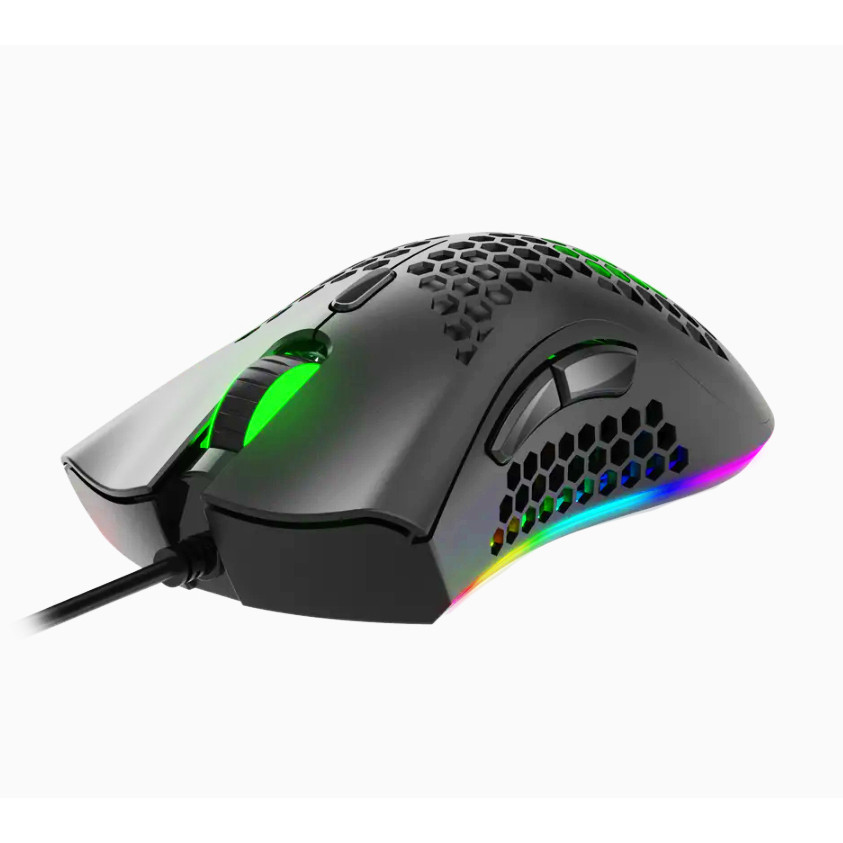Mouse Gamer Para Jogo 7.200 DPI Óptico com LED RGB USB  Compatível Computador Notebook PS4 PS5 Xbox