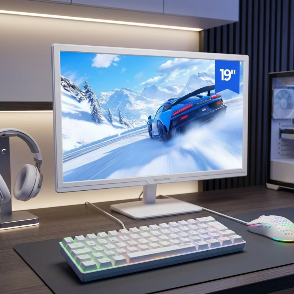 Kit Gamer Monitor 19