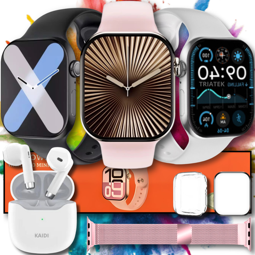 Relógio Smartwatch W10T Mini Serie 10 - 1GB Tecnologia Estilo e Conectividade