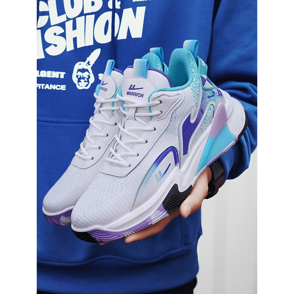 Puxar para trás sapatos esportivos de basquete genuíno sapatos masculinos 2025 novo estilo outono primavera malha respir