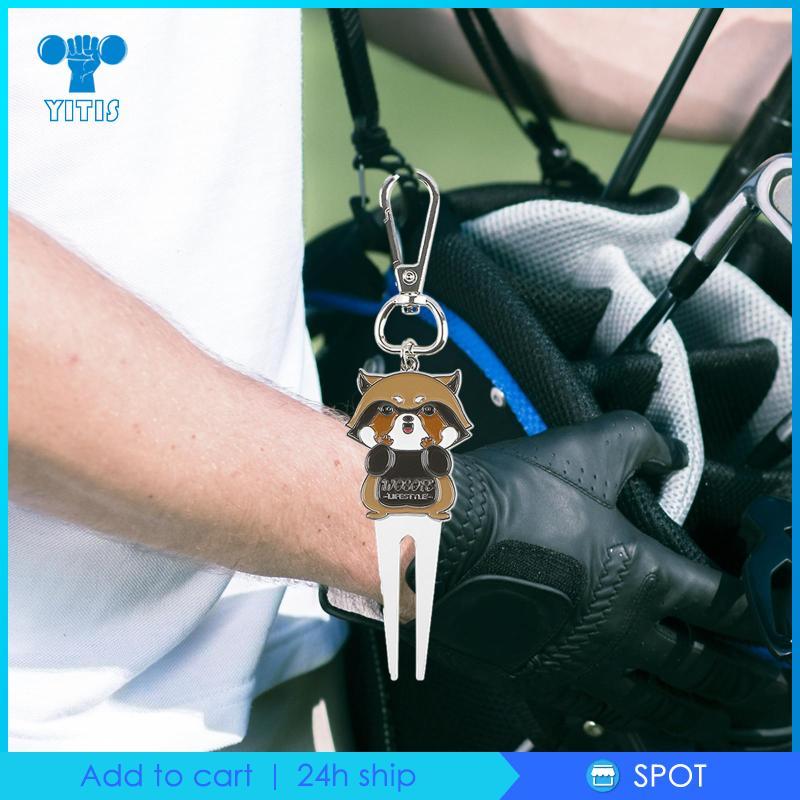 [Yitis] Ferramenta Divot De Golfe Golf Putting Green Fork Para Exercícios De Substituição Ao Ar Livre