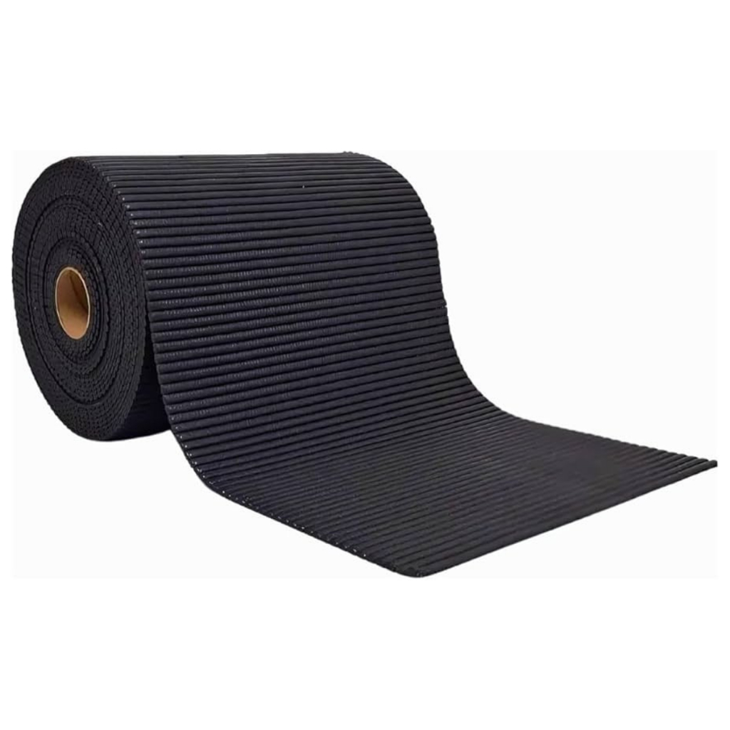 Passadeira Emborrachada Antiderrapante Preta 5m X 65cm Tapete Grande Cozinha