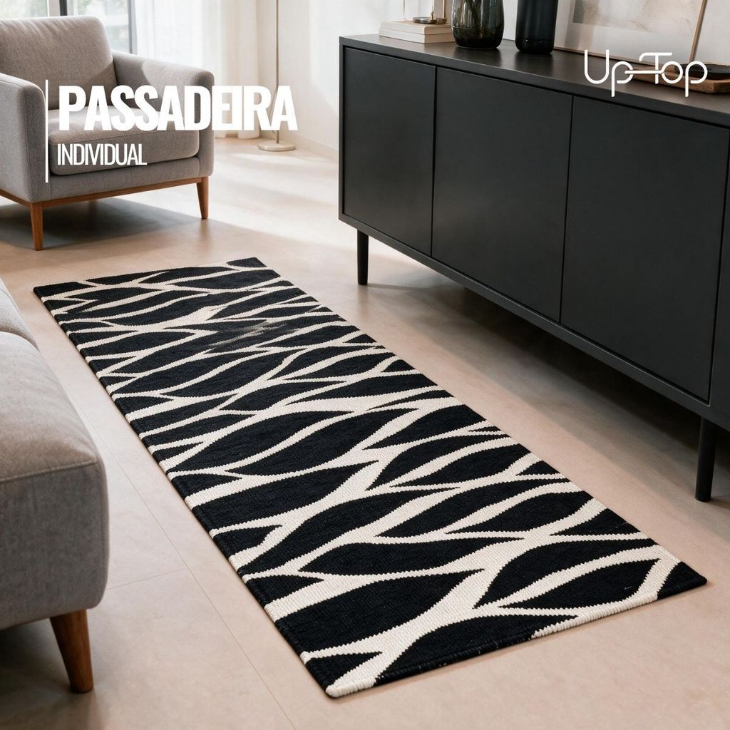 Tapete Passadeira Marrocos  100% Algodão