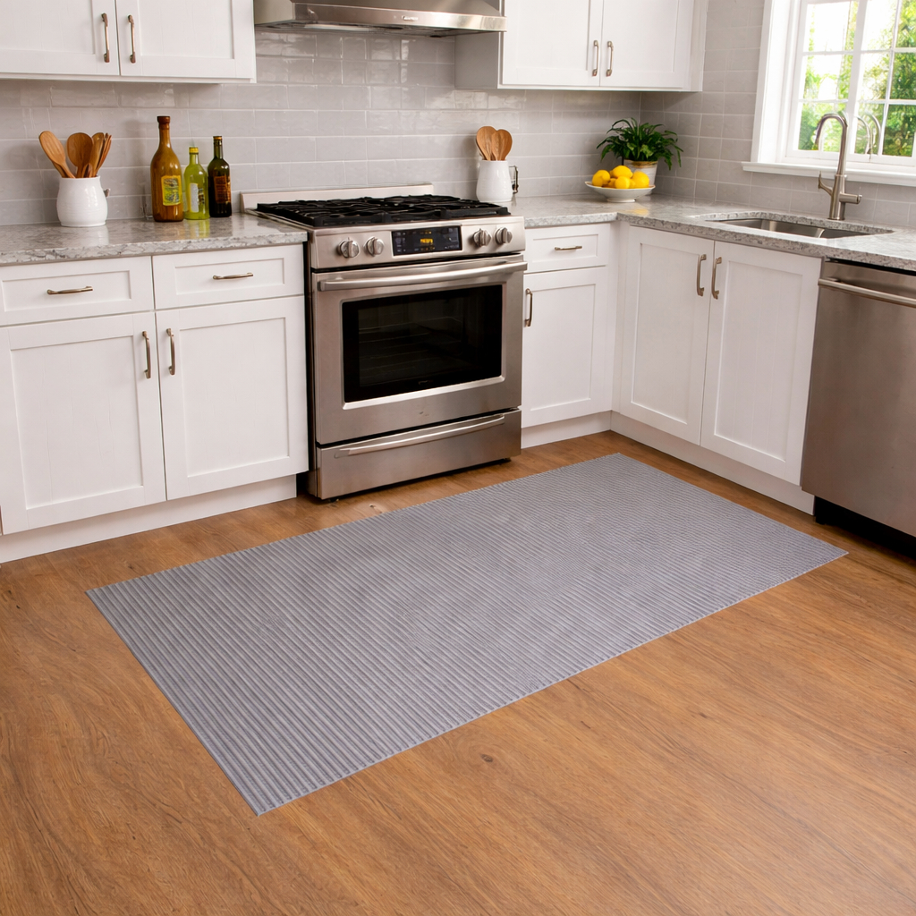 Passadeira Antiderrapante Emborrachada PVC 1,00x65cm Ideal Cozinha Corredor
