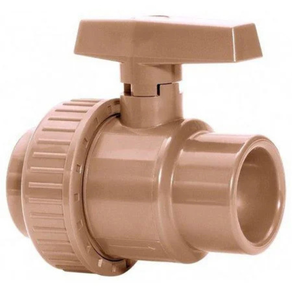 REGISTRO PVC ESFERA C/UNIAO SOLDAVEL 25MM AMANCO