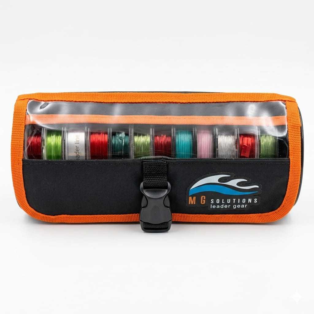 Case para Linhas de Pesca MG Hook Line com Visor Transparente