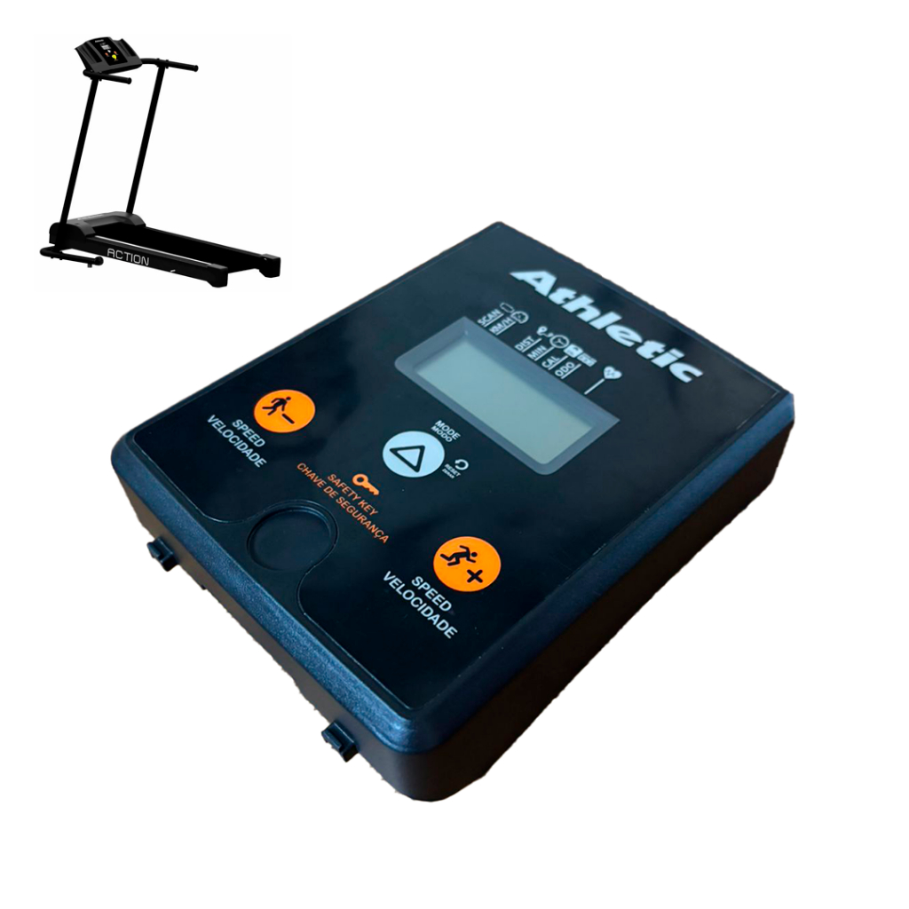 Painel Monitor Placa Esteira Bicicleta Athletic Act 4023 HNR