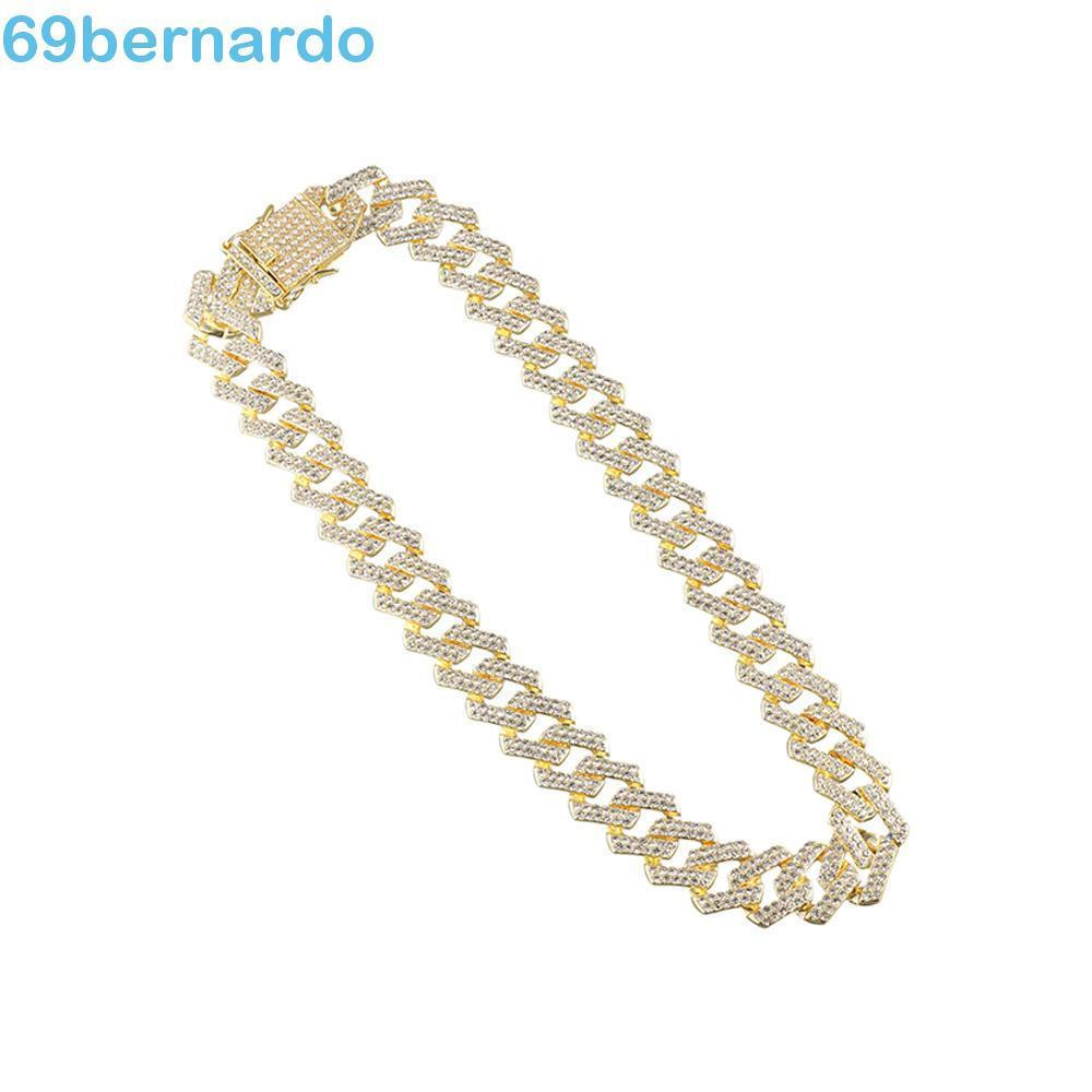BERNARDO Dogs Chains Largura Criativa Com Colar De Liga Antiferrugem De Diamante Para Cães
