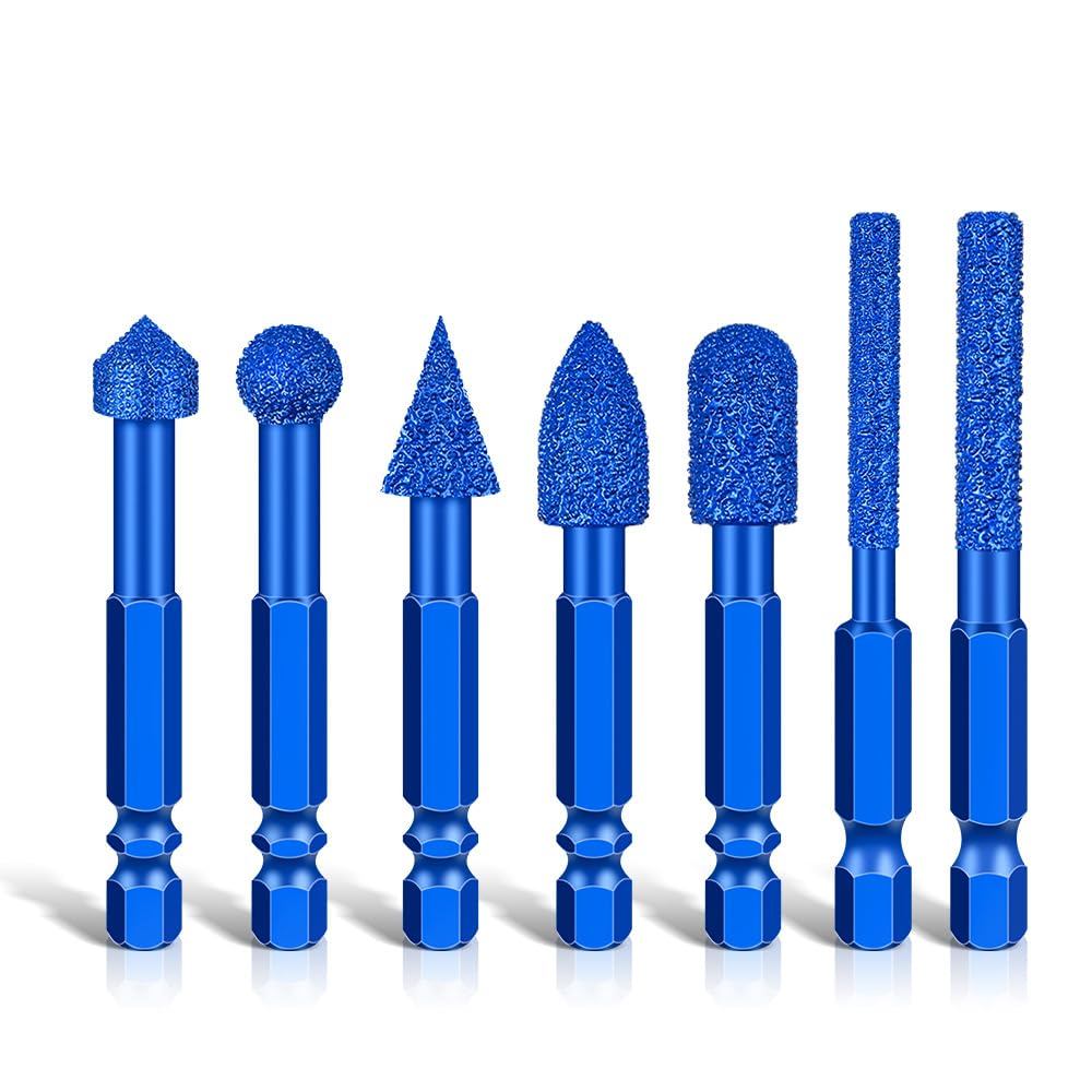 Diamond Grinder Bit Set 1/4