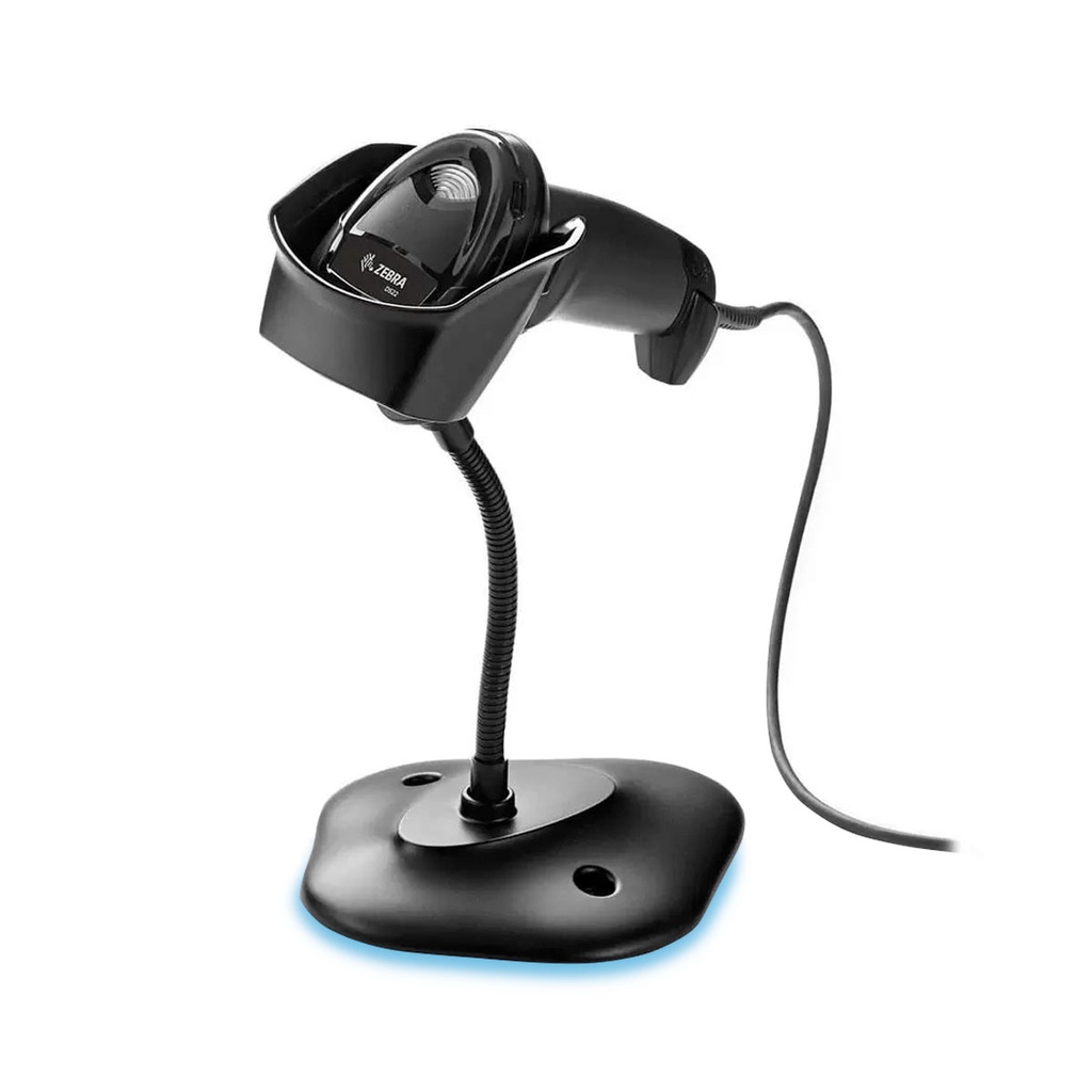 Leitor Código de Barras Zebra Imager 2D DS2208 c/Suporte USB