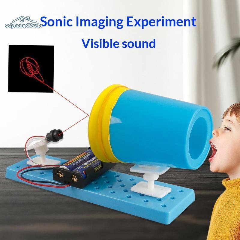 adyhome22vv DIY Acoustic Imager : Brinquedo Científico De Onda Sonora Visível Para Experimentos Domésticos br