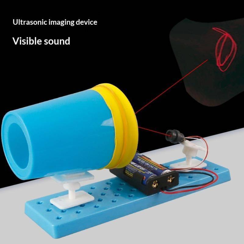 Hot > Conjunto De Experimento Científico Com Som Visível Wave Imager DIY Imagem Acústica Para Experimentos Domésticos On