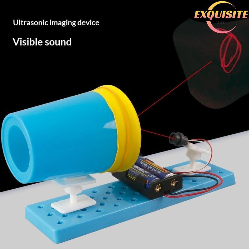 [EL-t] Conjunto De Experimento Científico Com Som Visível Wave Imager DIY Imagem Acústica Para Experimentos Domésticos O