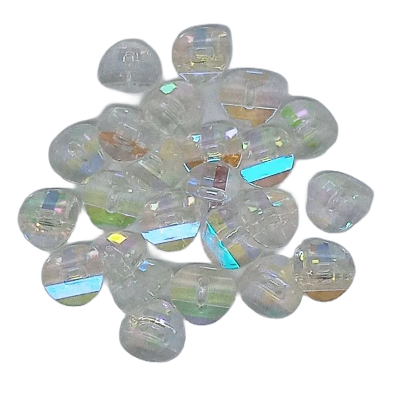 Botão Botões transparentes holográfico Boreal Cod: Bcx15