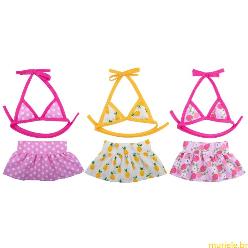 Mur Dogs Biquínis Vestidos Verão Praia Festa Roupas Gato Banho Pet Supply