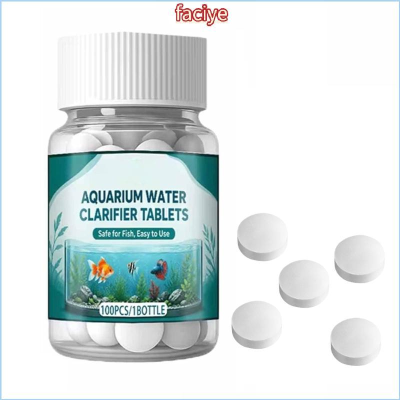 FCY Rotina Decorativa Display Care Supply Aquários Clarificador Comprimidos Para Serviço Exibição Displ Resid