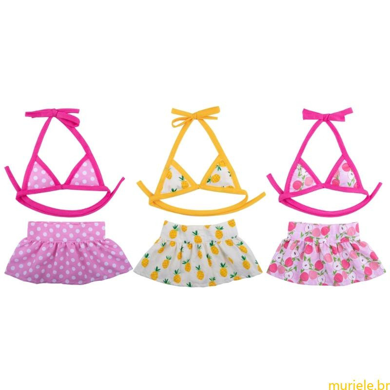 Mur Dogs Biquínis Vestidos Verão Praia Festa Roupas Gato Banho Pet Supply