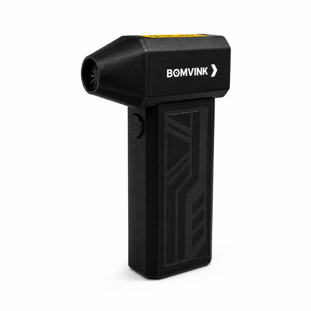 Soprador Turbo Portátil Bomvink 200W Sem Escovas 130000 RPM Mini Ventilador Recarregável para Limpeza e Poeira top