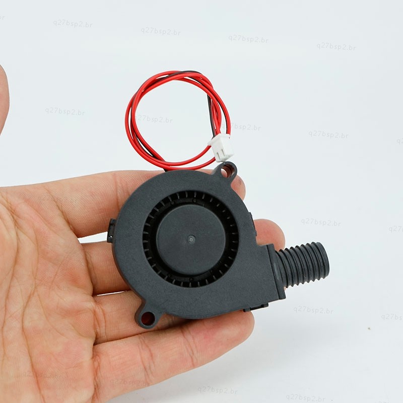 Ventilador Cooler turbo , 5cm , 5015 , 50mm , DC 12V , 2 Pinos , Rolamento Hidráulico Duplo , Resfriamento Sem Escova X