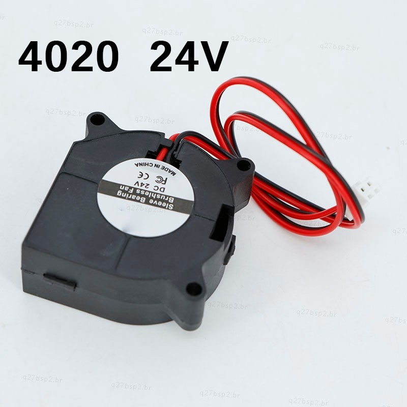 40X40X20MM 4020 2Pin 4cm DC 24v 40mm 20mm Ventilador Turbo De Refrigeração Sem Escova Para Impressora 3D Cooler BR27B2