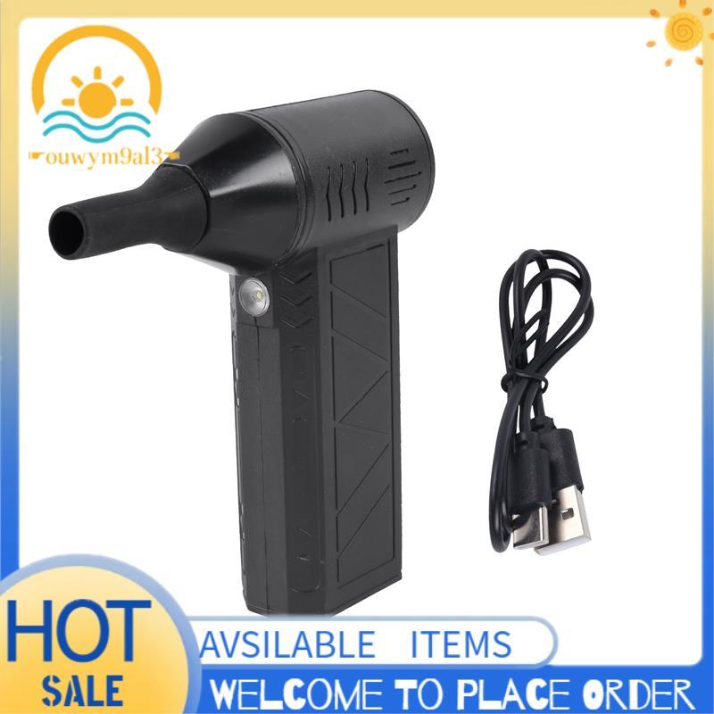35000RPM Ventilador De Ar Sem Escova Turbo Jato Vácuo Com Bateria Substituível Luz Led Para Limpeza Remoção Poeira