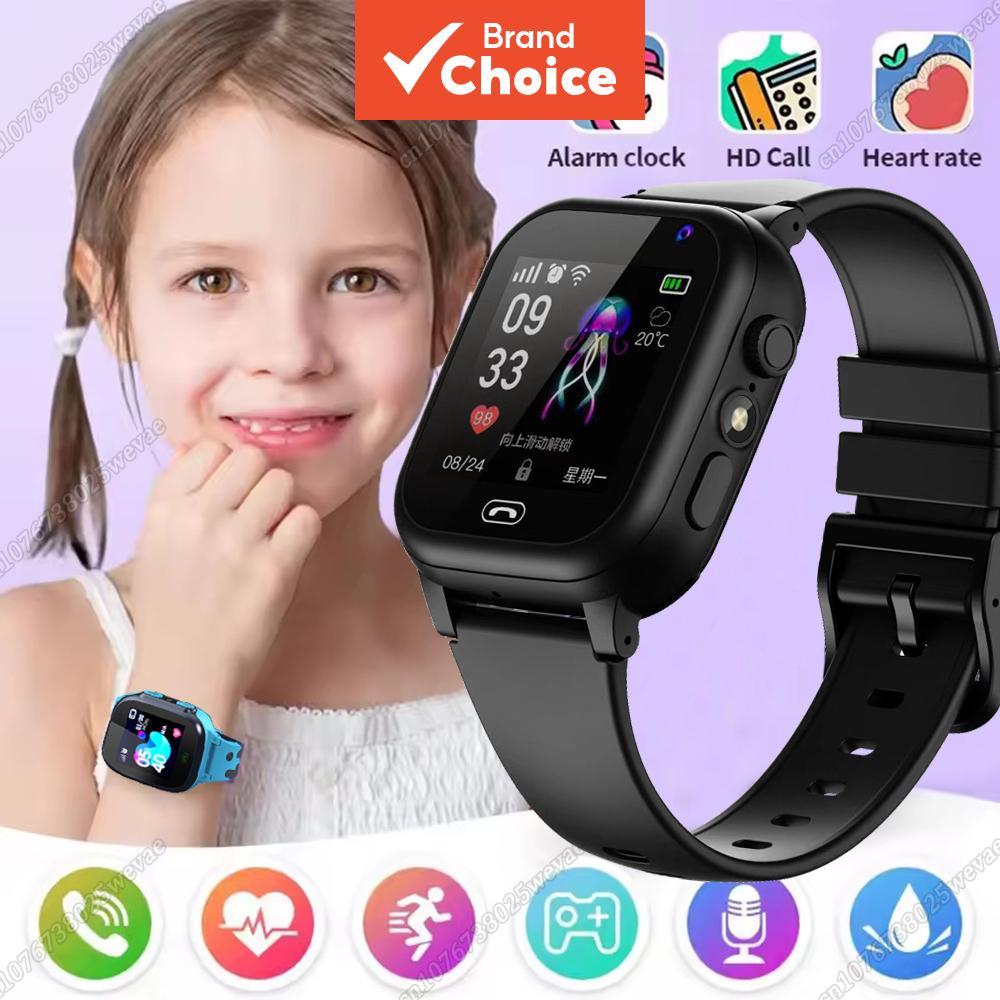 Novas Crianças Relógio Inteligente SOS Localização 2026 Chamada De Vídeo 2G Cartão Sim Para Câmera SmartWatch À Prova Dw