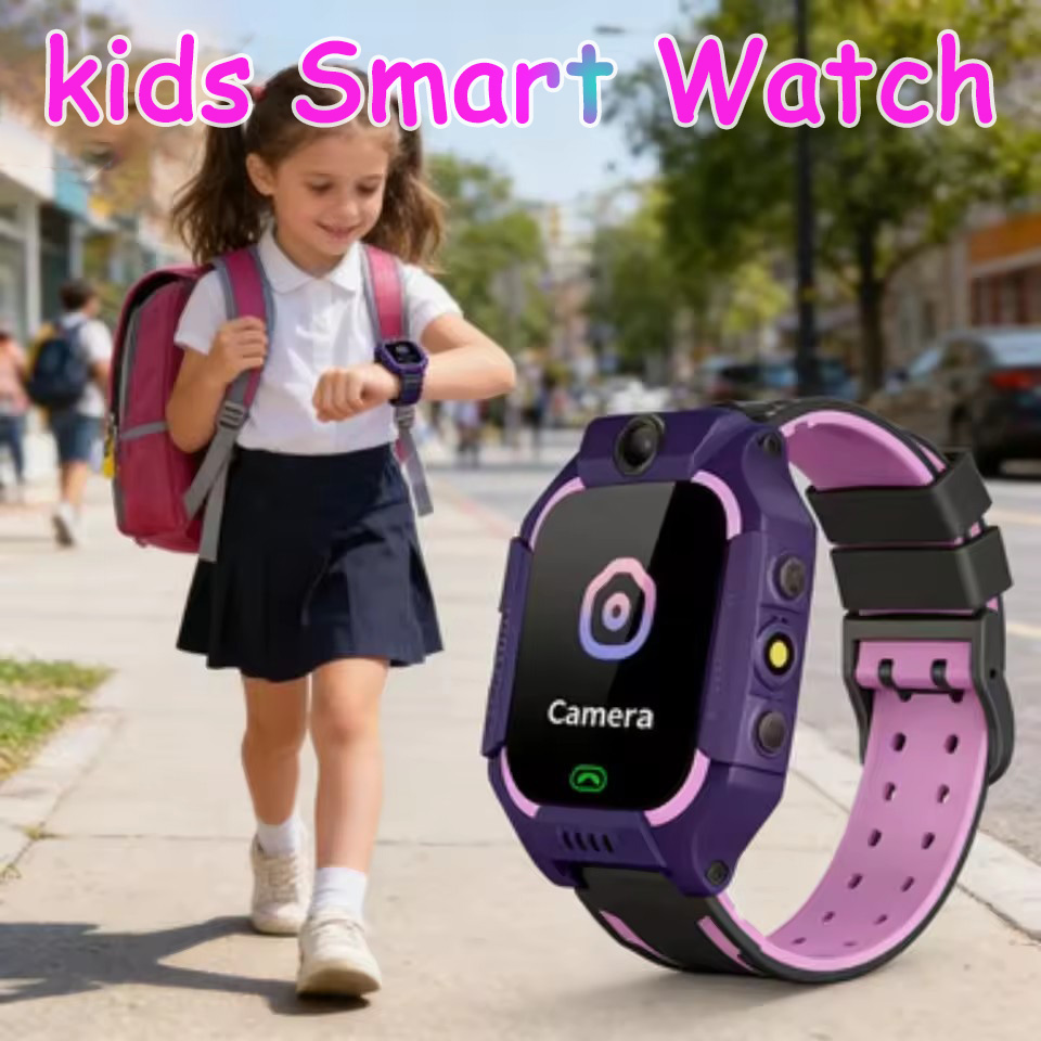 Nova Criança Smartwatch GPS Localização Rastreador SOS 2G Sim Chamada Relógio Inteligente Câmera À Prova Dwaterproof Águ