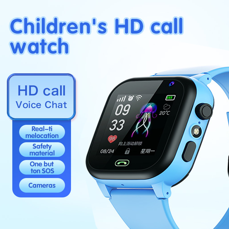 Q15 2026 Kids Smart Watch Spring 4g Network Sim Card 2 Way Calling GPS Tracking Spo2 (Apenas Rosa Disponível)