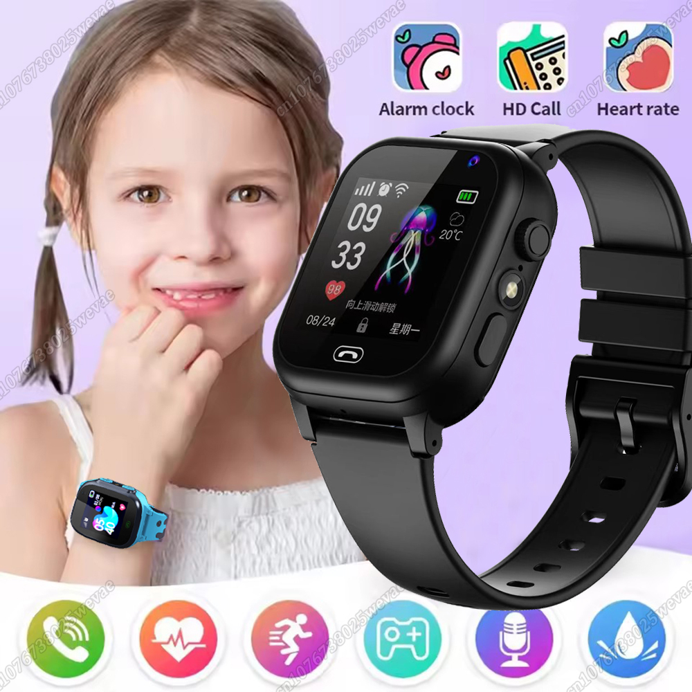 Novas Crianças Relógio Inteligente SOS Localização 2026 Chamada De Vídeo 2G Cartão Sim Para Câmera SmartWatch À Prova Dw