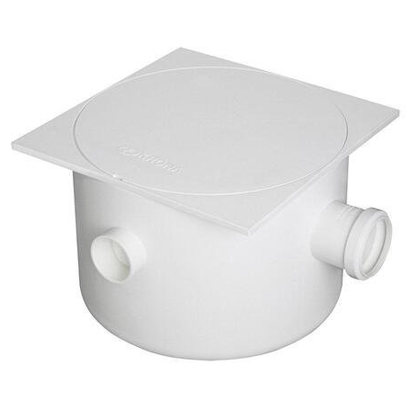 Caixa Sifonada Krona Quadrada 3 Entradas 250x172x50mm