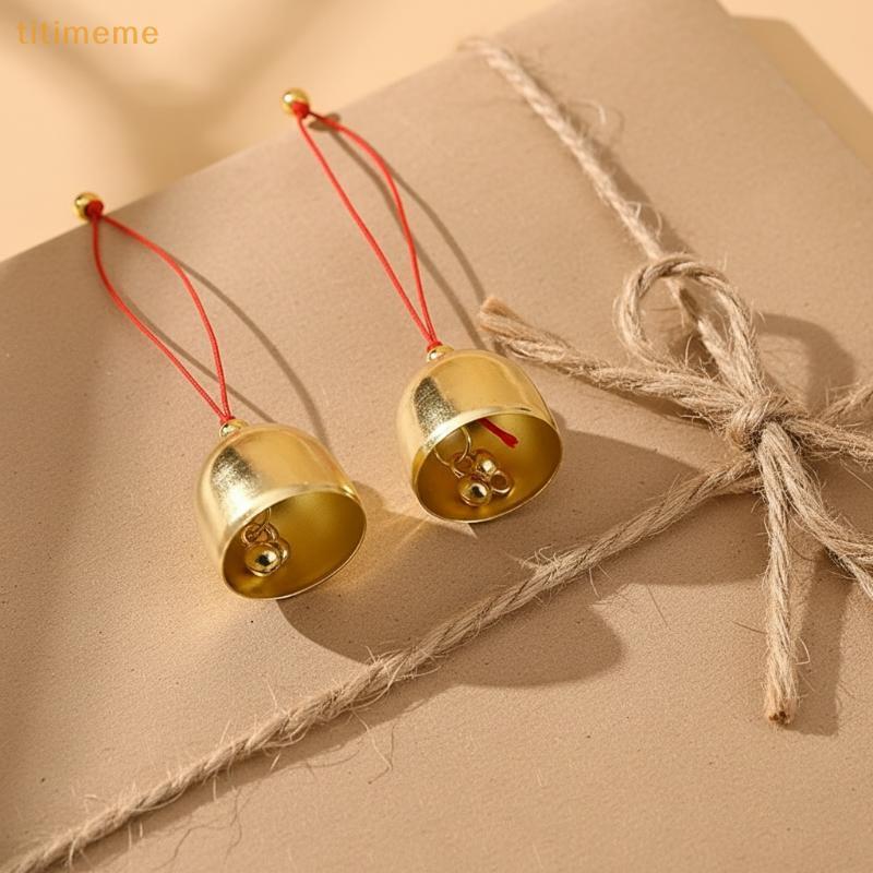 tr Pequeno 2cm Mini Sino De Metal Carrilhão De Vento DIY Campainha Pendurado Pingente Para Decoração De Casa Interior Ao