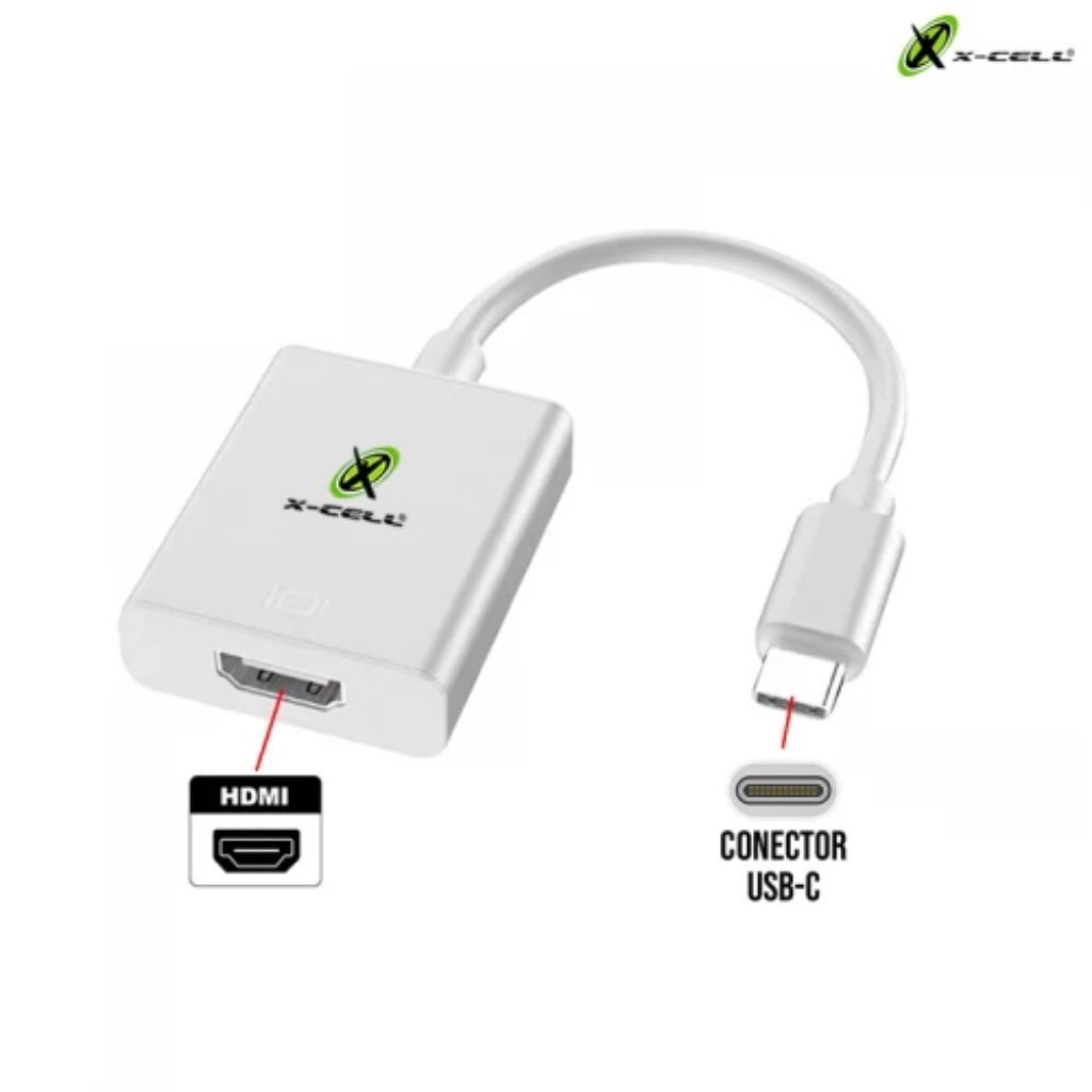 CONVERSOR USB-C PARA HDMI X-CELL XC-ADP-44