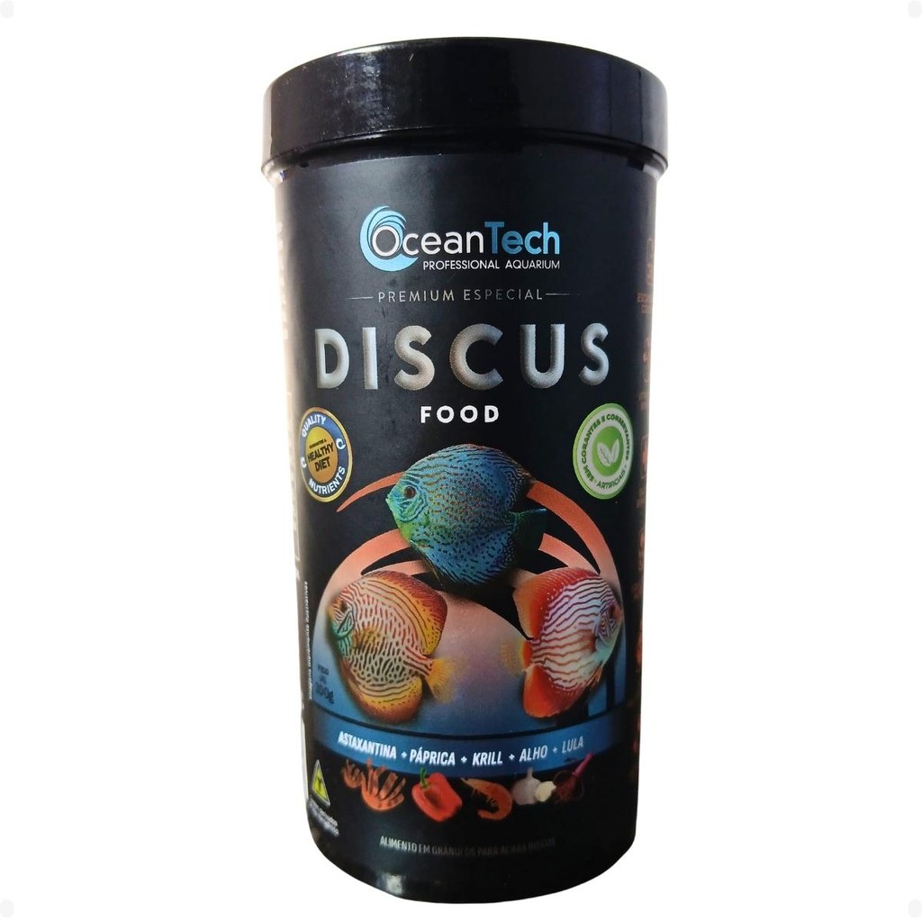 Ocean Tech Ração Discus Food 100g Peixes Discos