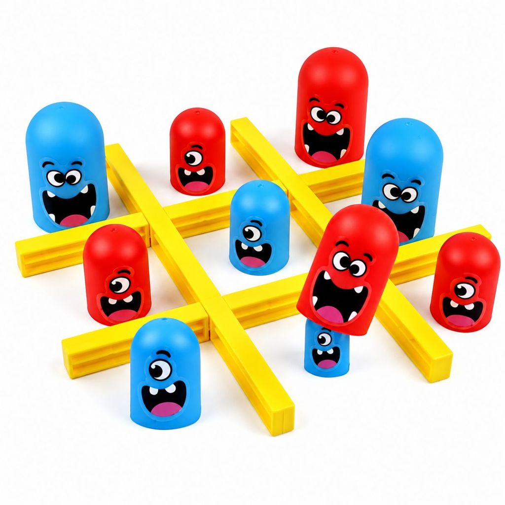 Jogo da Velha 3D Infantil Educativo Estratégico Inteligente Divertido Montessori Criança