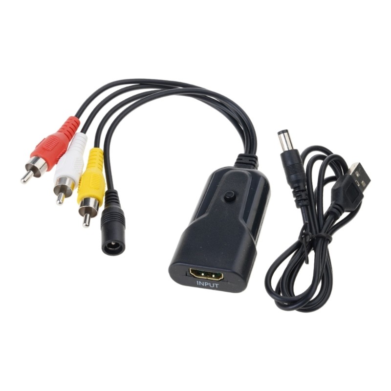 zzz Conversor Universal HDTV Para AVI Processador De Coordenada De Vídeo E Som Adequado Sistemas De Jogos De Jogadores M