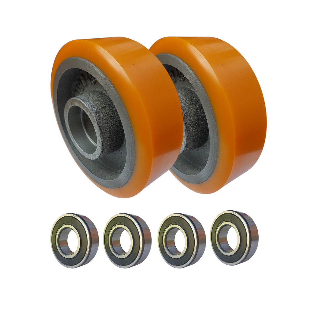 kit Roda apoio EGU-S Still 6319849 50X150 + Rolamentos
