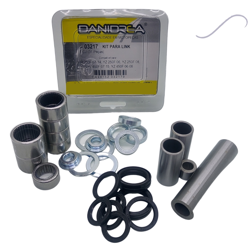 Kit Rolamentos do Link WR 250F 07/14 YZ 250F 06/08 WR450F 07