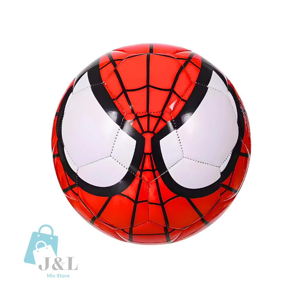 Bola de Futebol Infantil Personagem Spider-Man Vermelha Homem aranha brinquedo