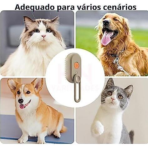 A escova Steam para gatos da Steam é um produto revolucionário que utiliza a tecnologia vaporizada