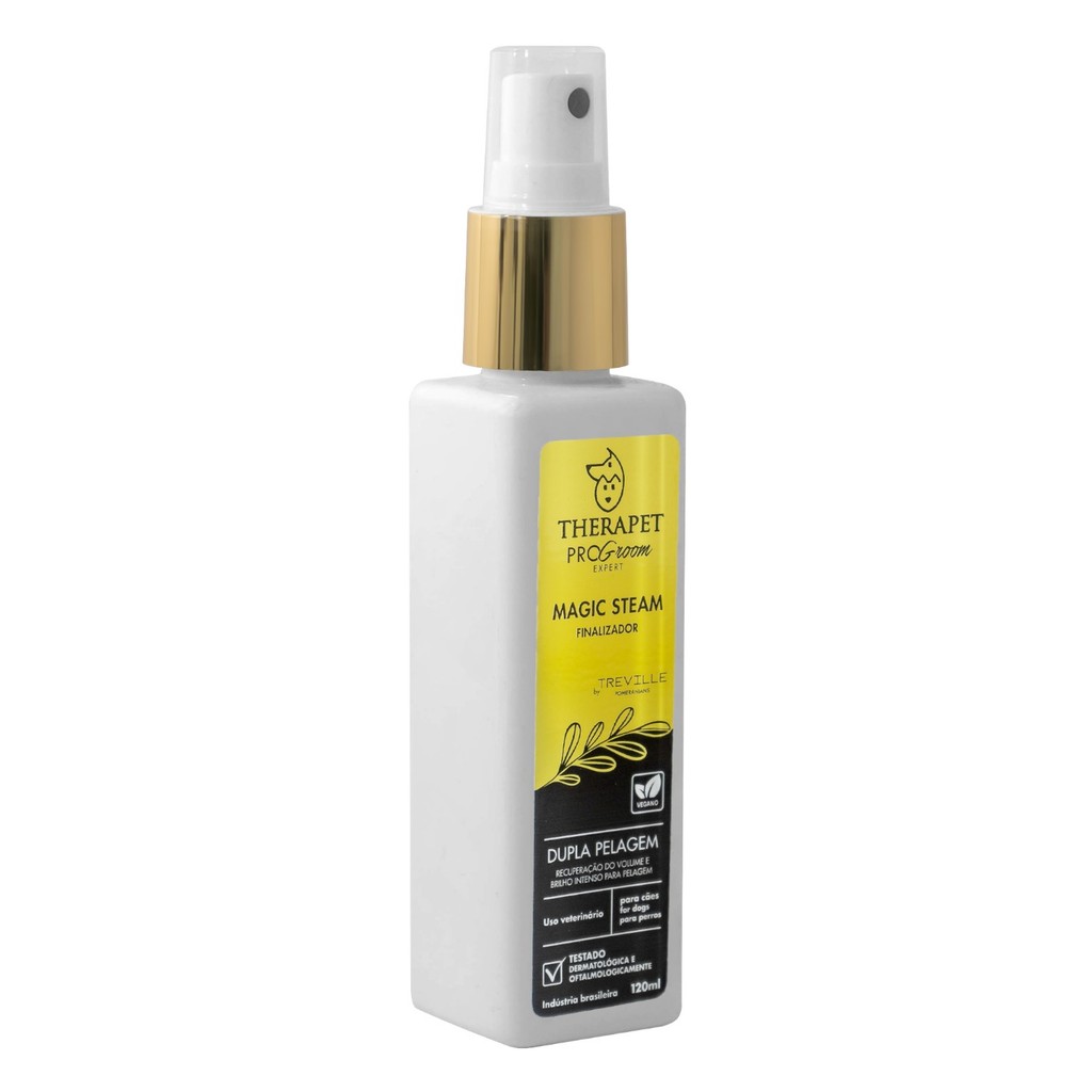 Finalizador Magic Steam Cães Dupla Pelagem 120ml By Treville Therapet