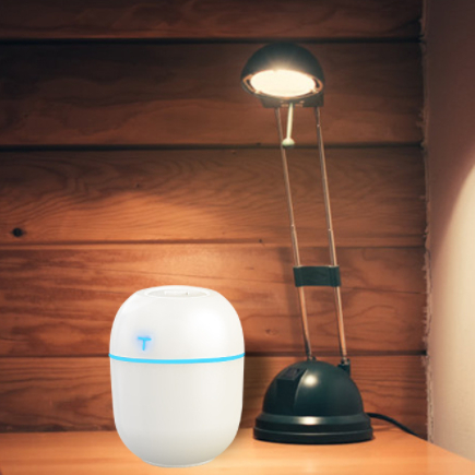 220ml Mini Umidificador De Água USB Difusor De Ar Névoa Pulverizador Com LED Atmosfera De Luz Noite Lâmpada