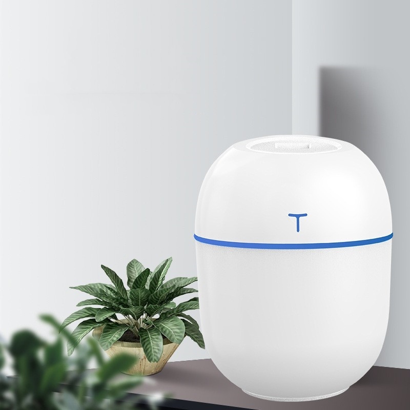 Mini Umidificador Grande Capacidade Com Atmosfera Led Luz Noturna Lâmpada Casa Para Quarto Casa Escritório Promoção