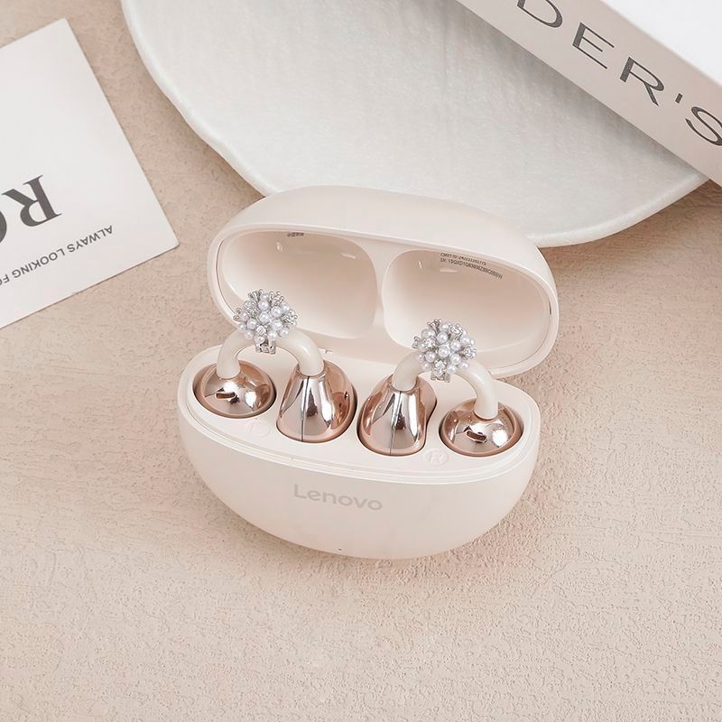 1 Par De Clipe De Orelha De Diamante De Flor De Quatro Folhas Para Fones De Ouvido FreeClip Brilho Zircão Fivela Removív