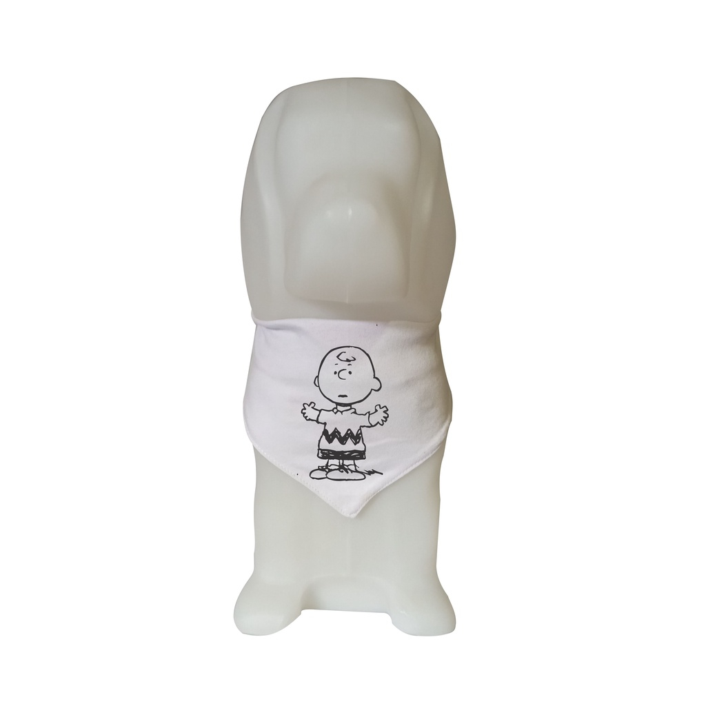 Bandana Cachorro Snoopy Charlie Brown Peanuts Personalizada  para Cachorro animal Porte Grande Medio Pequeno