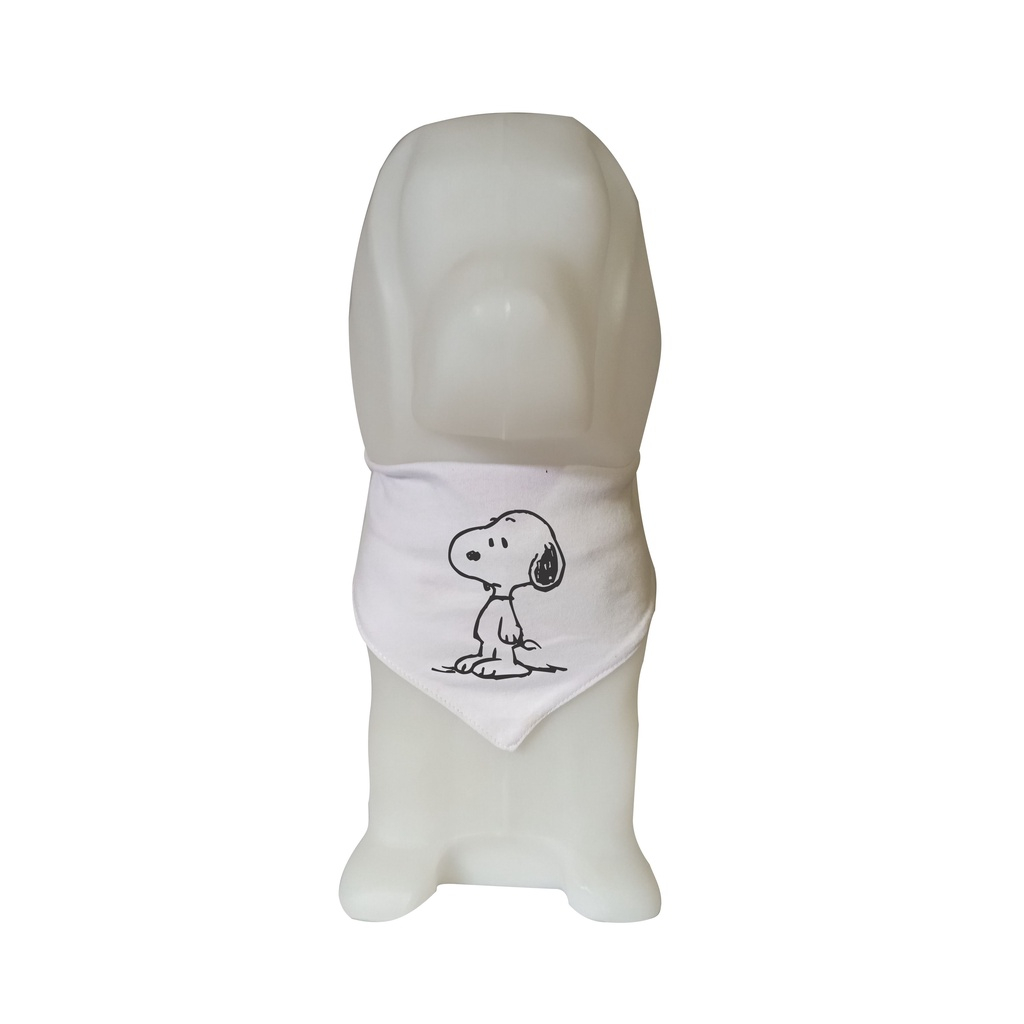 Bandana Cachorro Snoopy ou Charlie Brown Peanuts Personalizada  para Cachorro animal Porte Grande Medio Pequeno