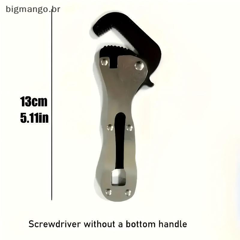 BIBR 2 Em 1 Chave Ajustável Multifuncional Portátil Alicate De Metal Ferramenta Manual Para Trabalho De Reparo De Manute