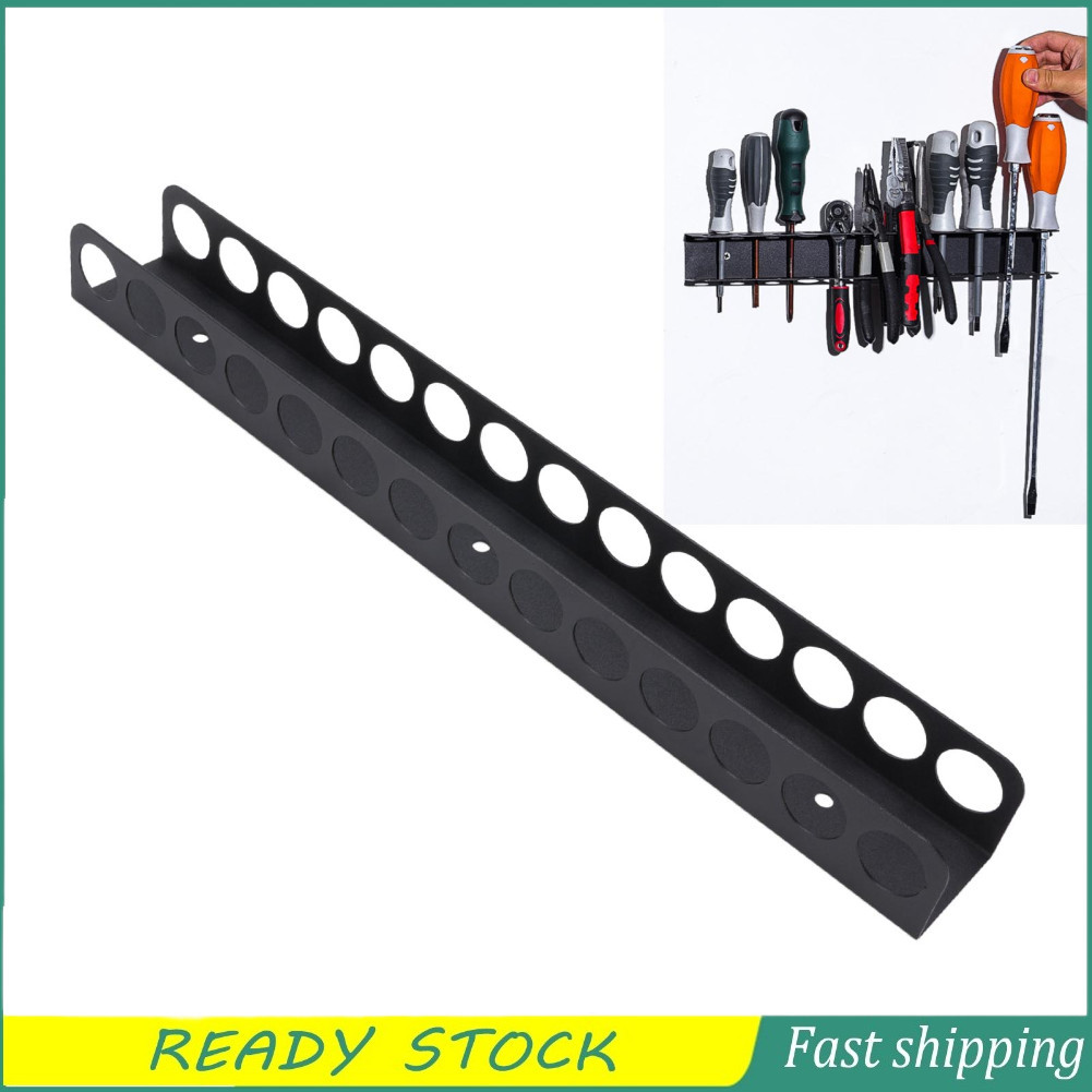 Handytool.br Porta-chaves de fenda, alicate, montagem na parede, metal, utilitário, rack de armazenamento, organizador